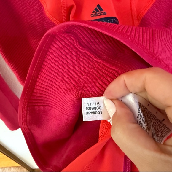 STELLA MCCARTNEY ADIDAS CHAMARRA EKNIT HOODIE SWEATSHIRT WITH ZIP Size S - Picture 5 of 5